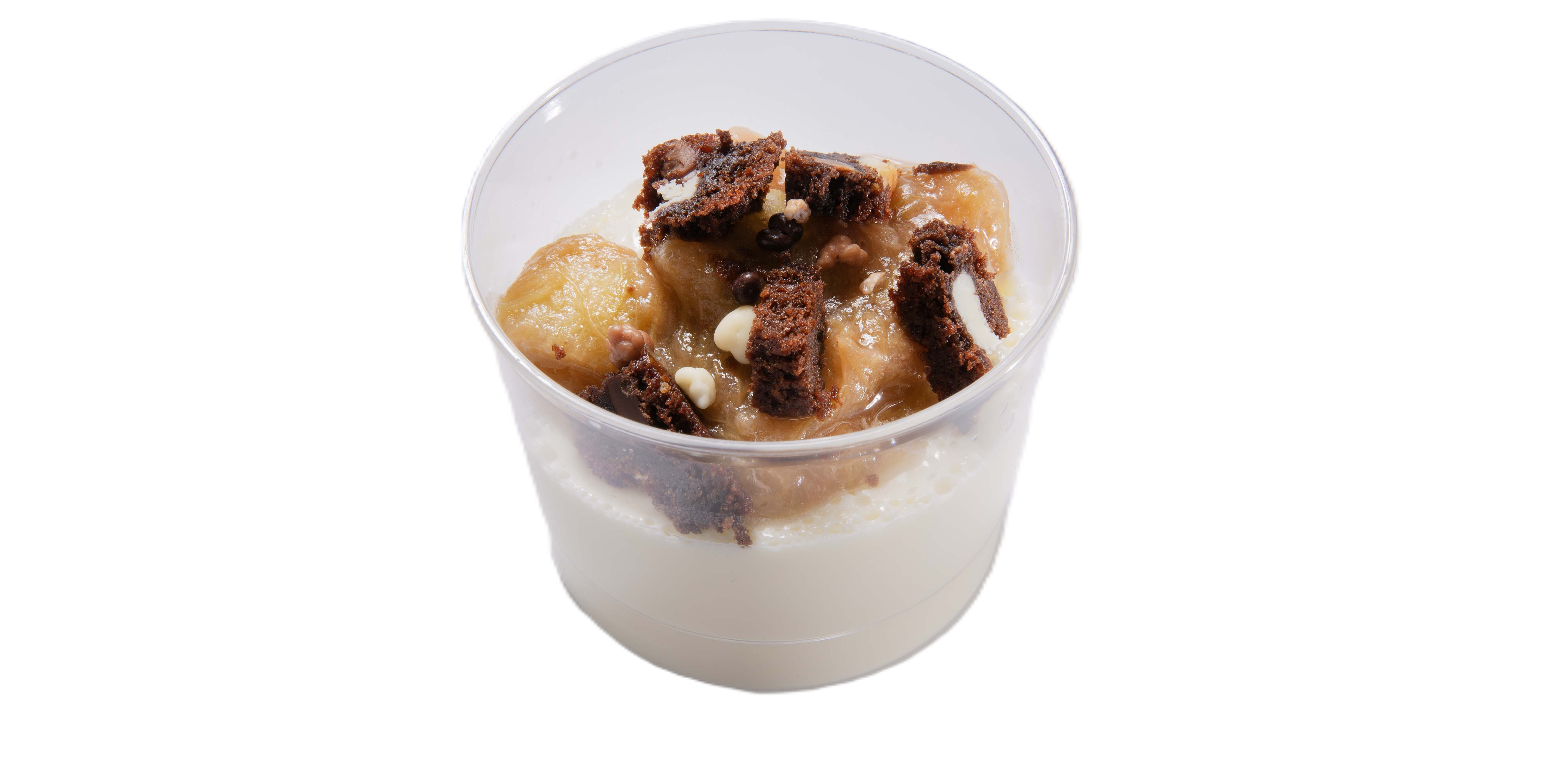 Panna cotta rabarber