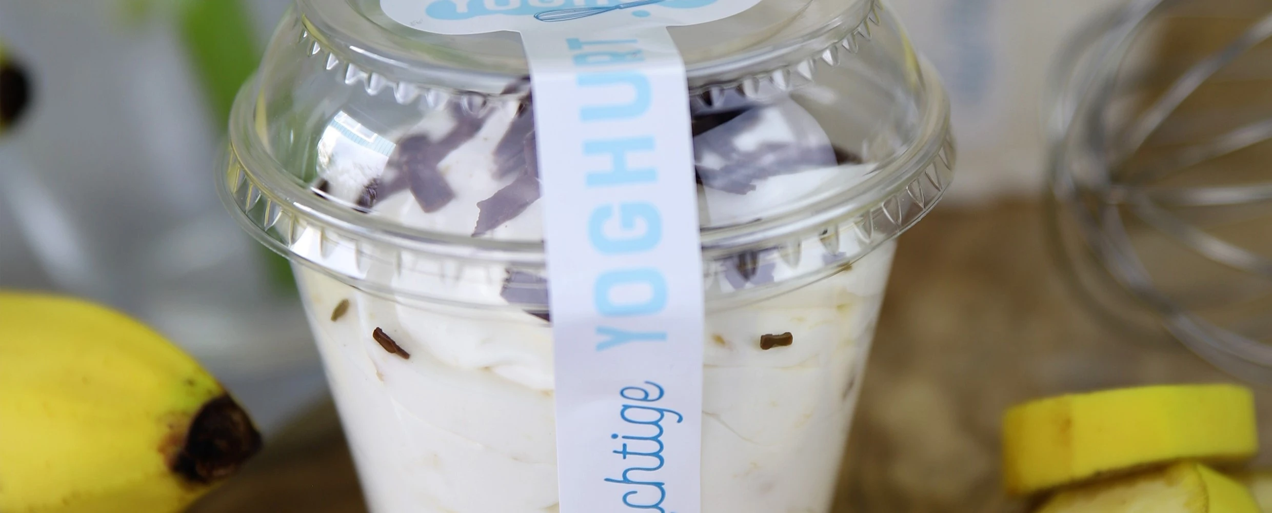Slagyoghurt banaan 