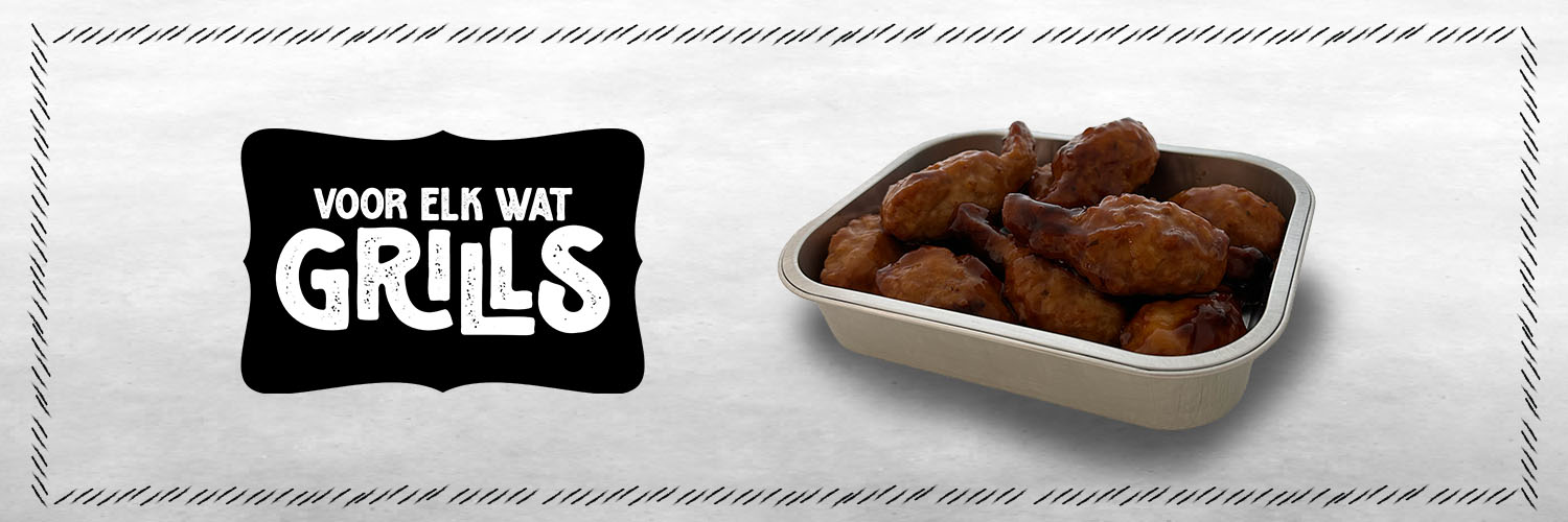 Gegrilde boneless wings