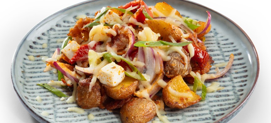 Griekse ovenschotel met Kipgyros
