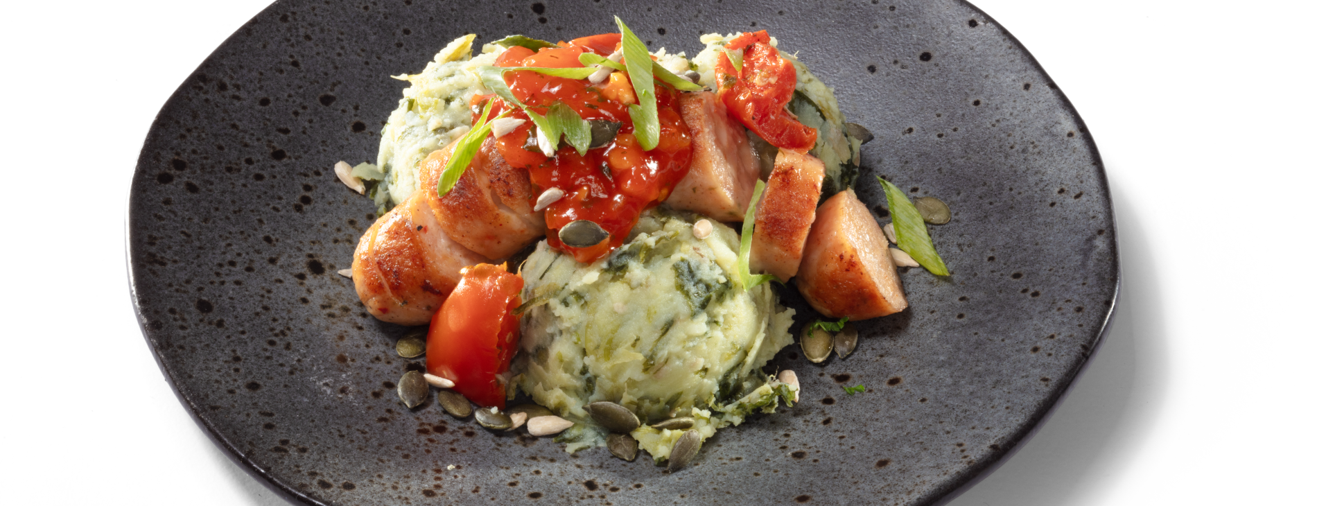 mediterraanse stamppot met kip