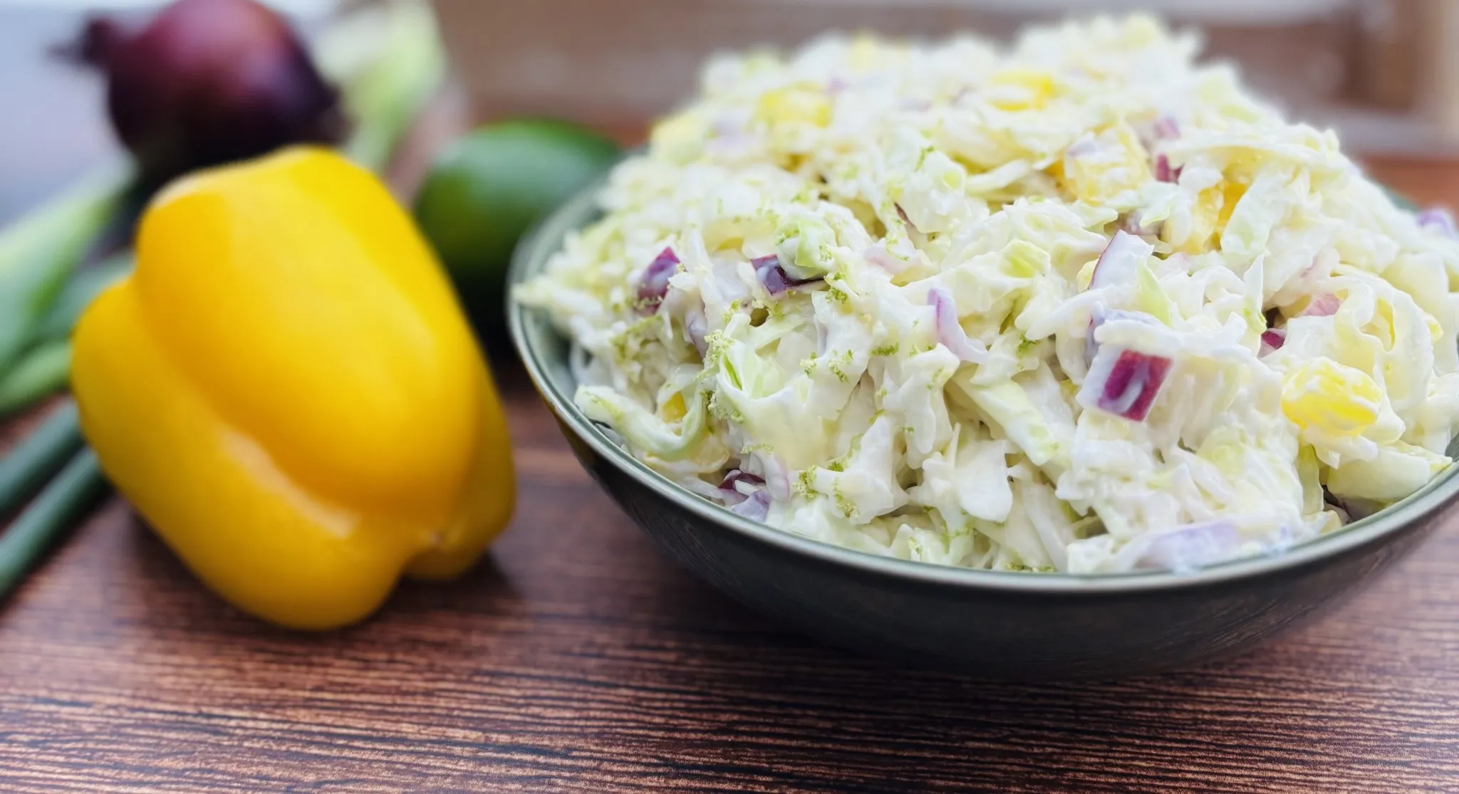 Rauwkost frisse limoensalade