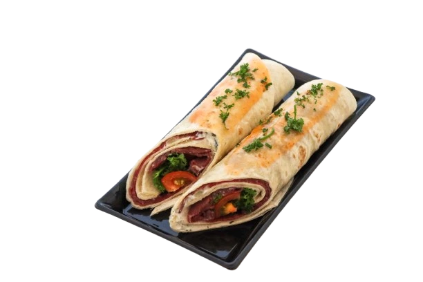 Wrap gerookte biefstuk