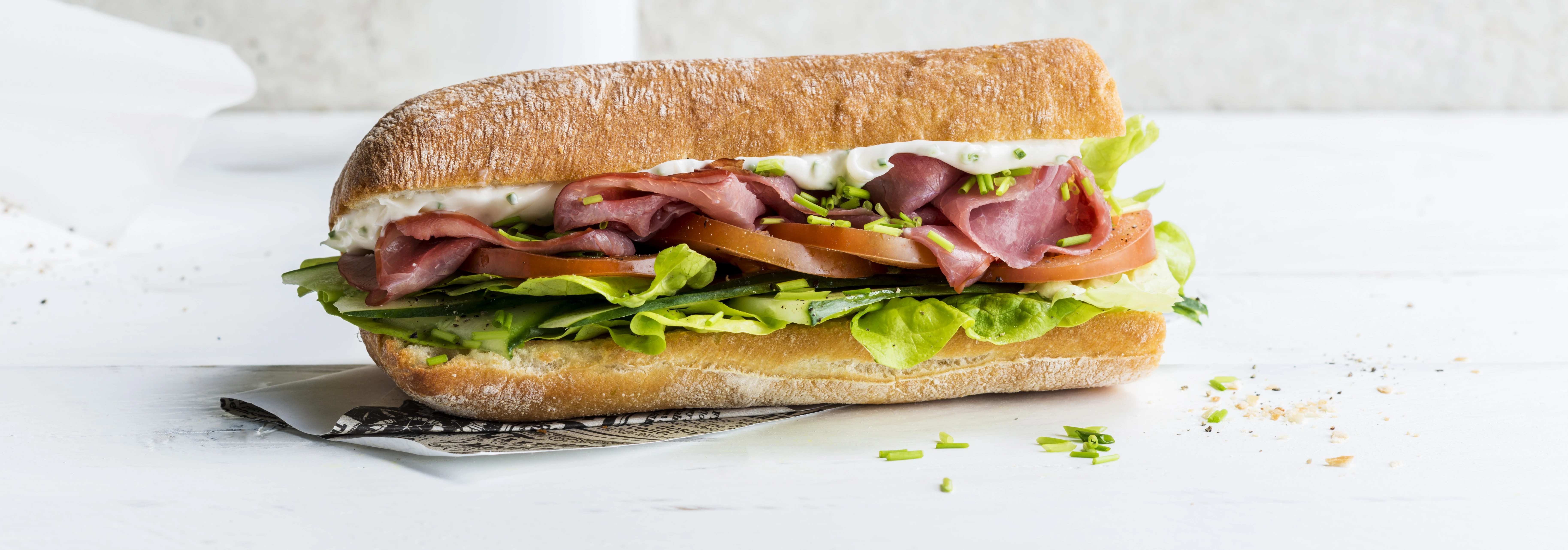 Pastrami ciabatta