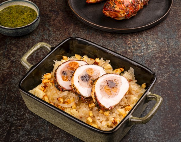 Stuffed chicken