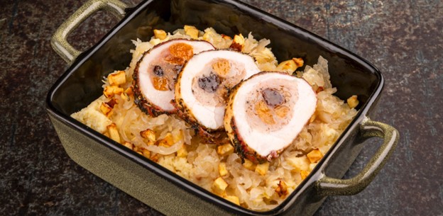 Stuffed chicken