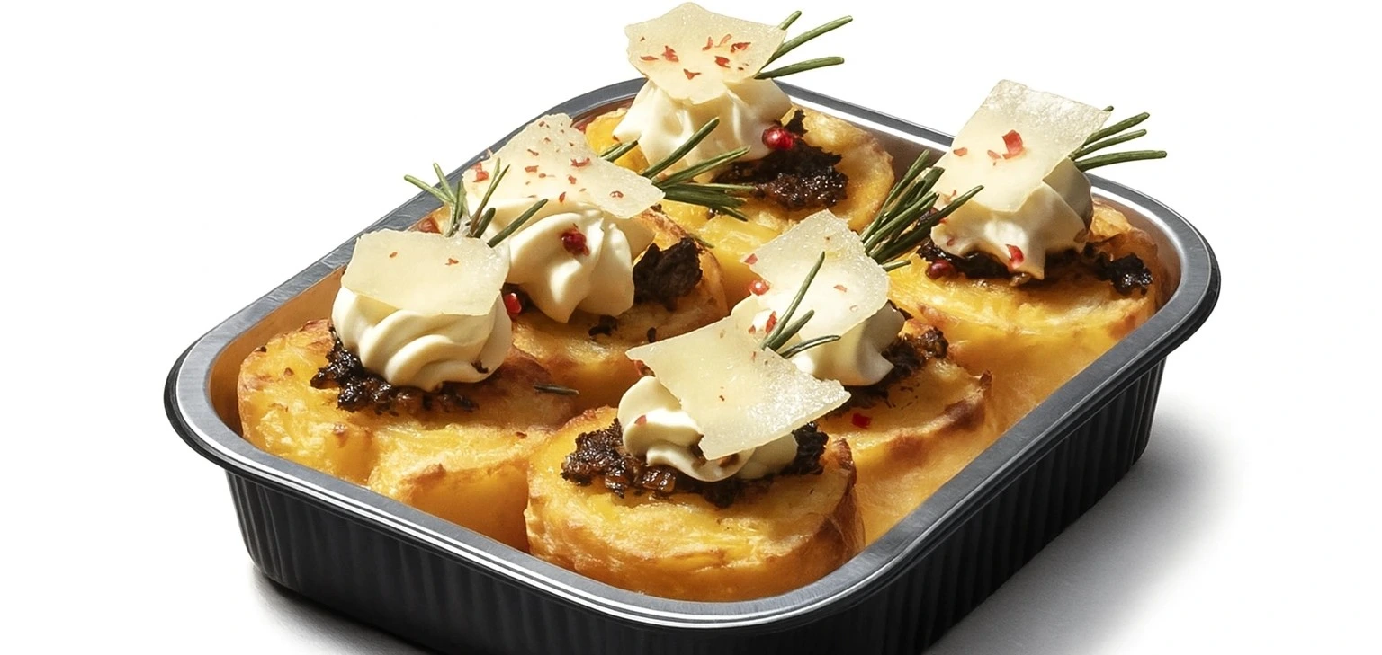 Torentjes van gratinrol