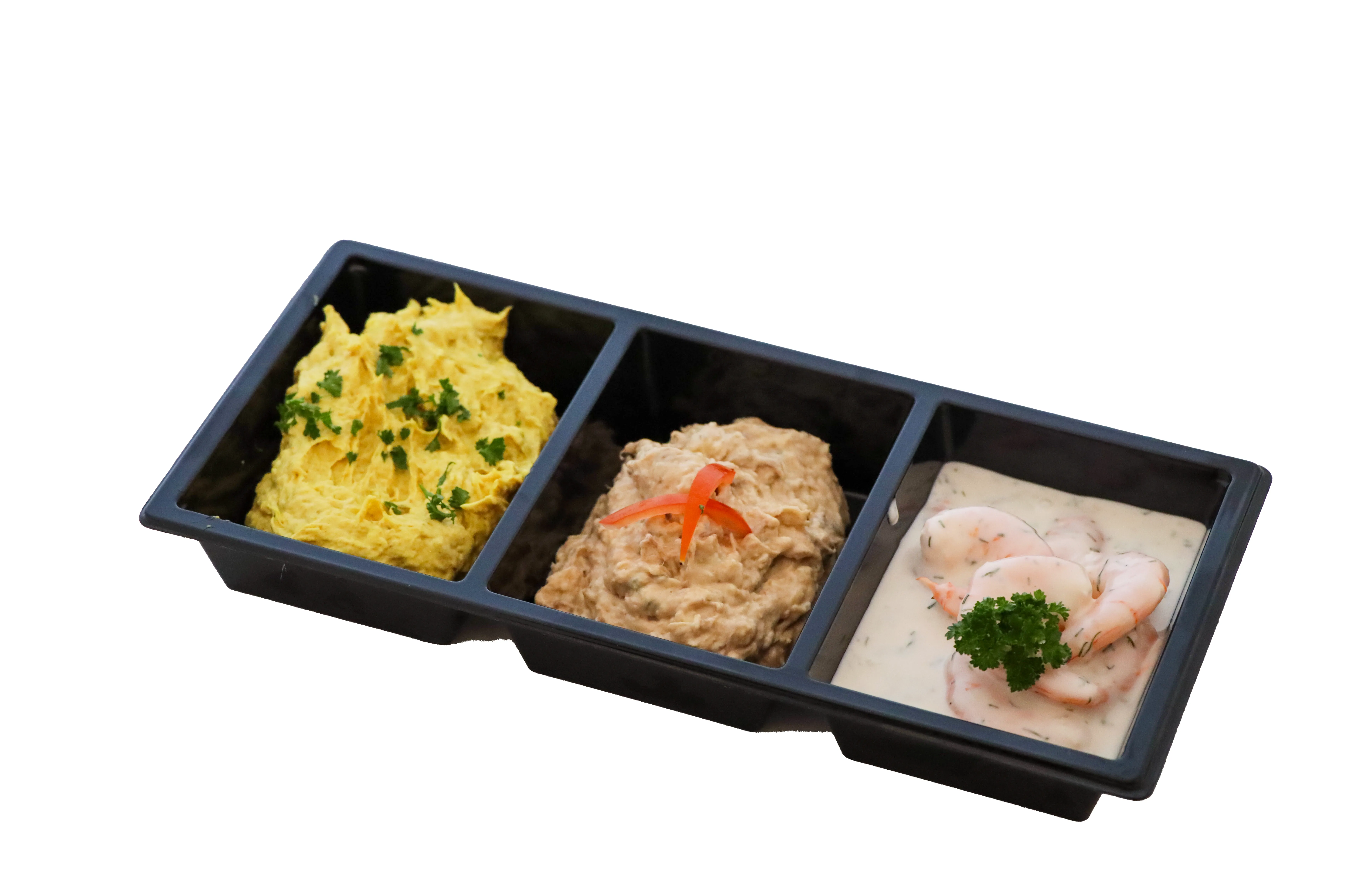 Trio toastsalade