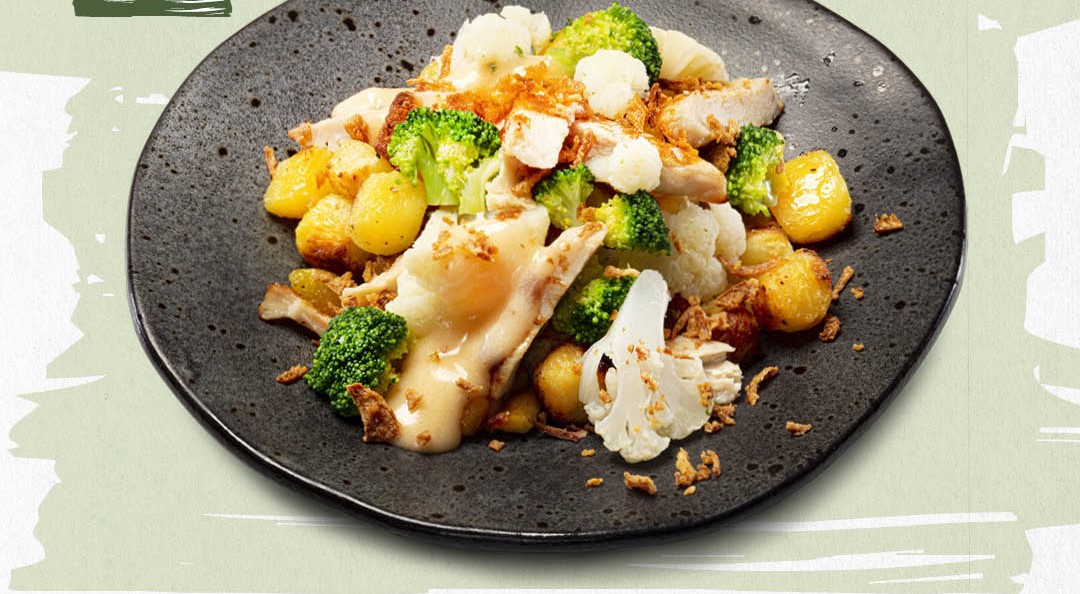 Bloemkool broccolischotel