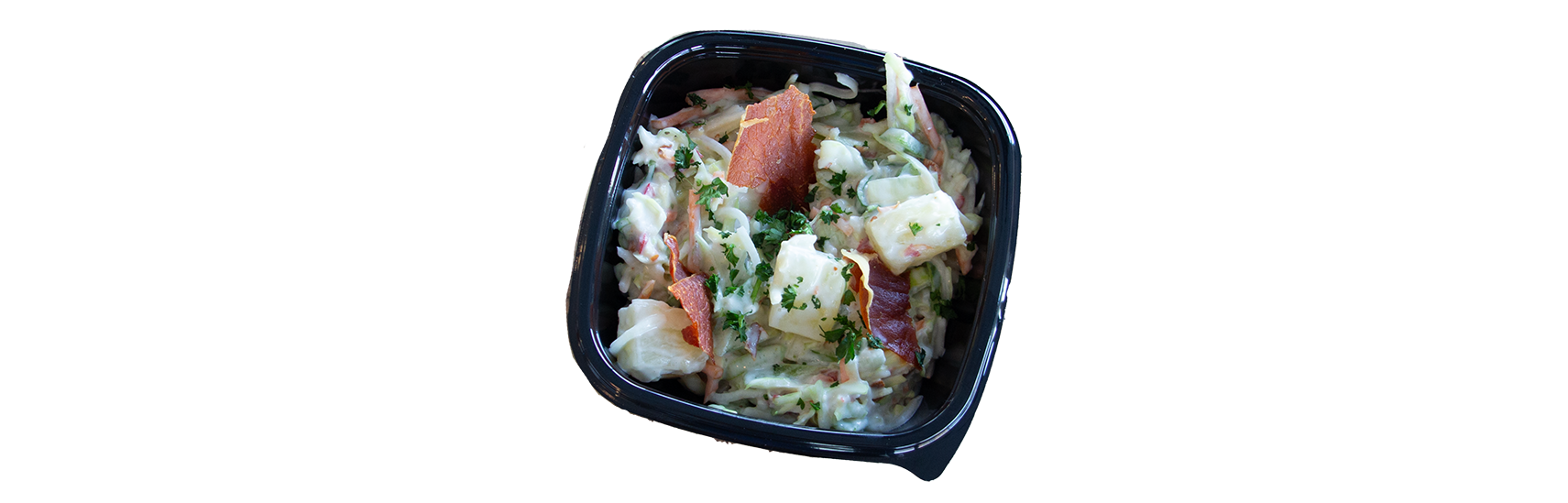 Gedroogde serranoham salade