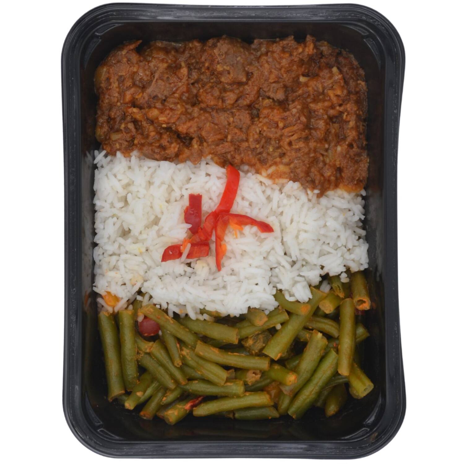 RENDANG COCOSRIJST EN BOONTJES 2x450gr KROES