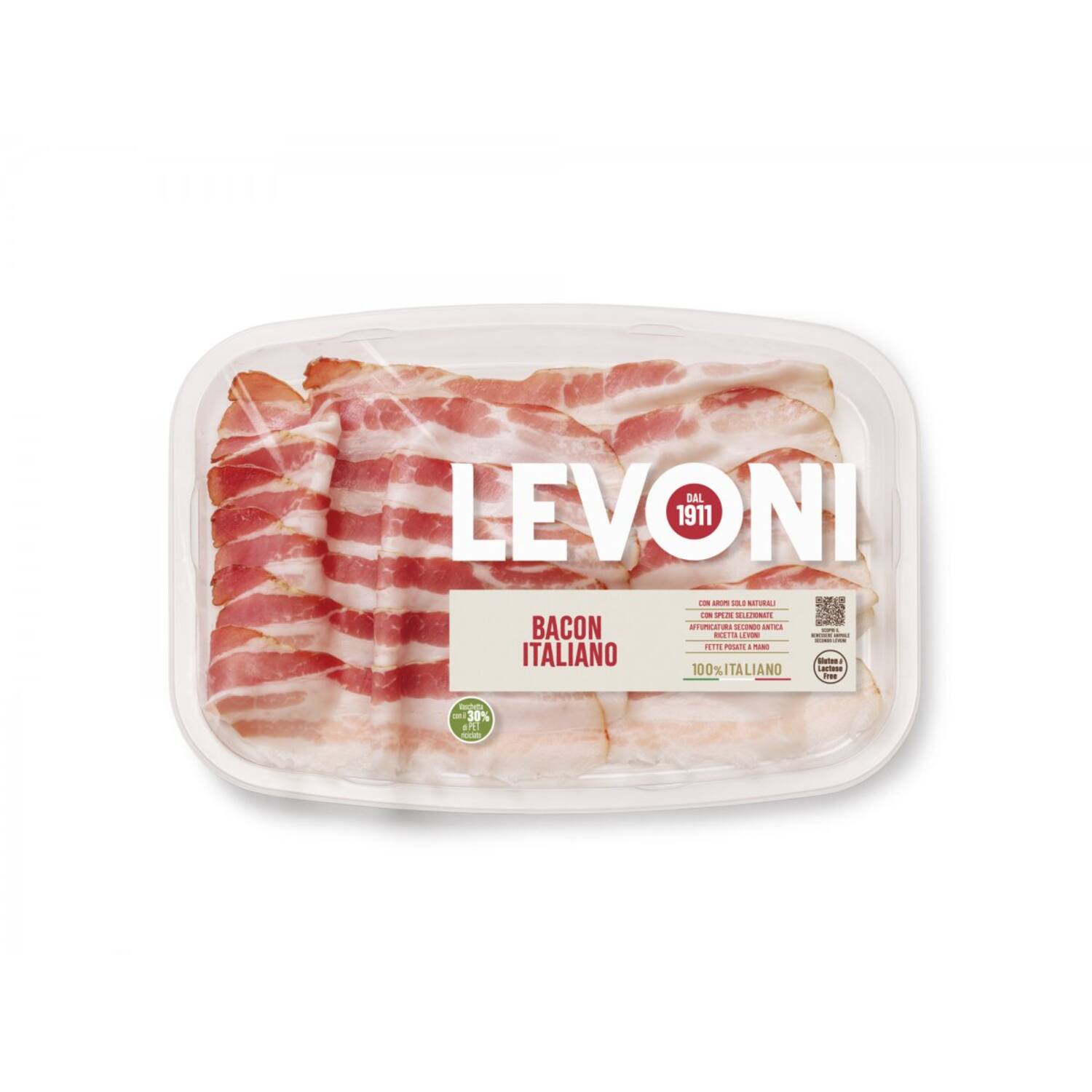 ITALIAN BACON GESNEDEN  10x100gr