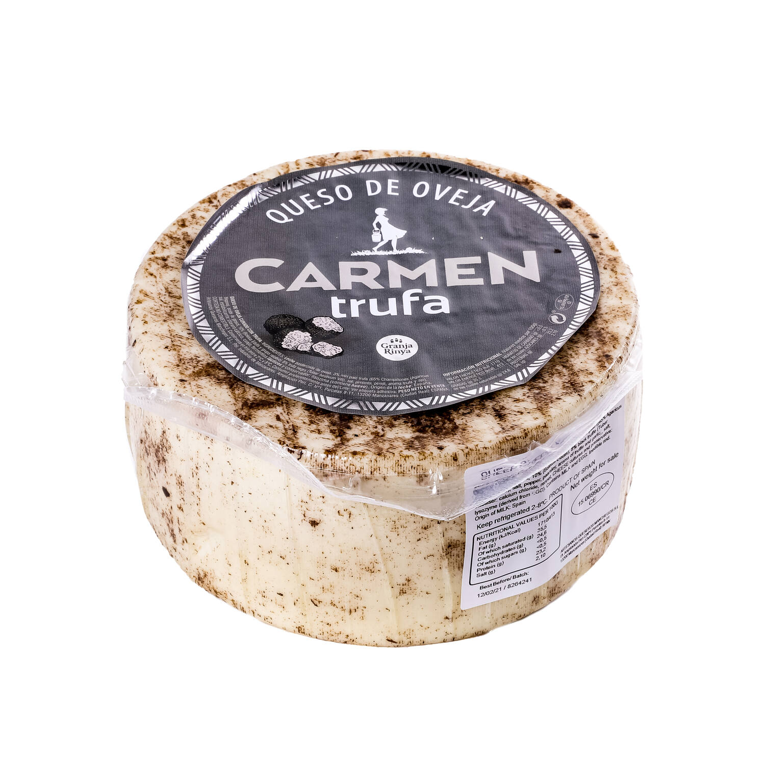 QUESO DE OVEJA TRUFFEL 3kg BOERENKAAZ