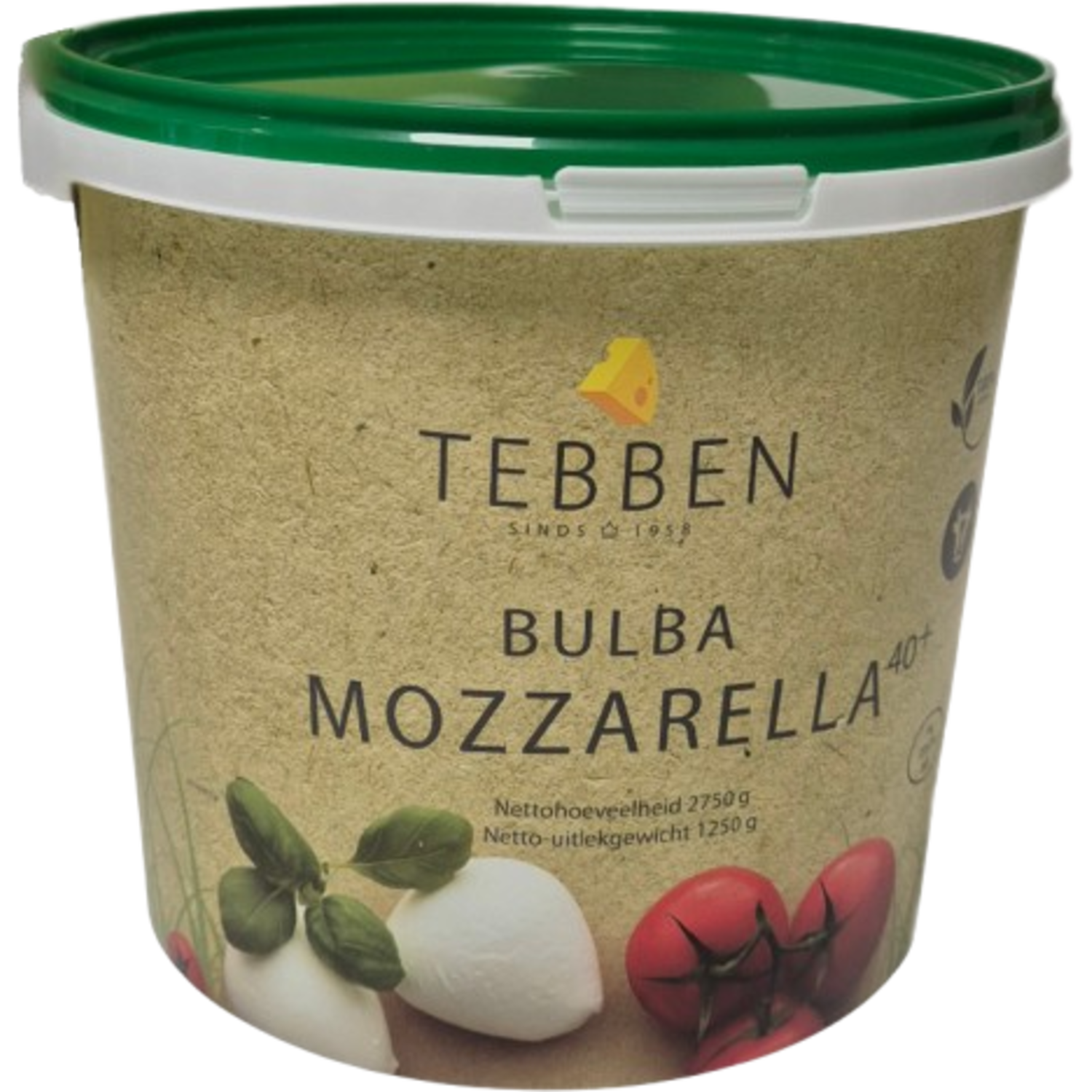 MOZZARELLA BULBA 10x125gr