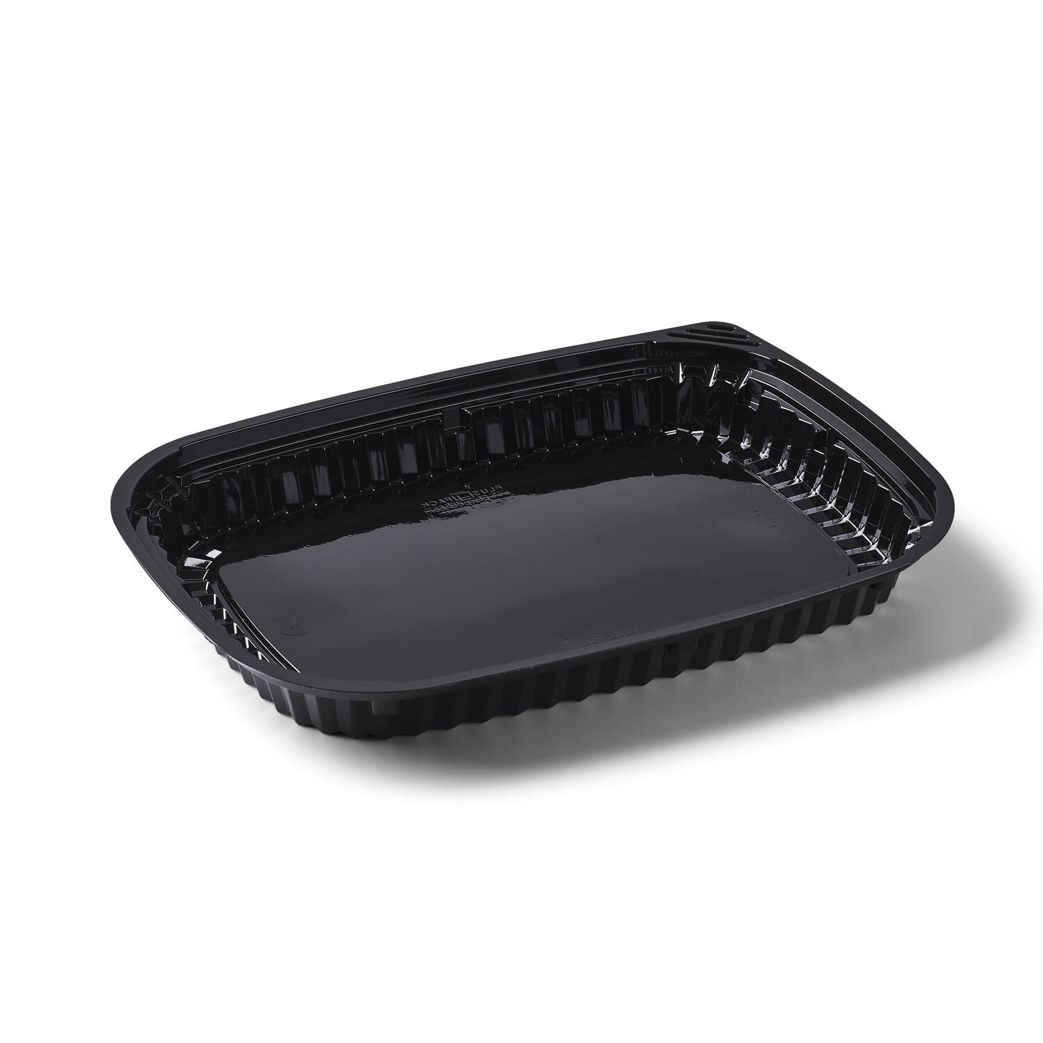 FONDUESCHAAL ZWART 260x190x29mm  500st