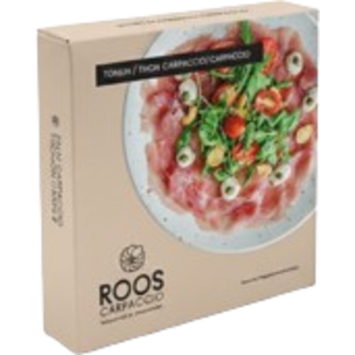 Roos tonijncarpaccio