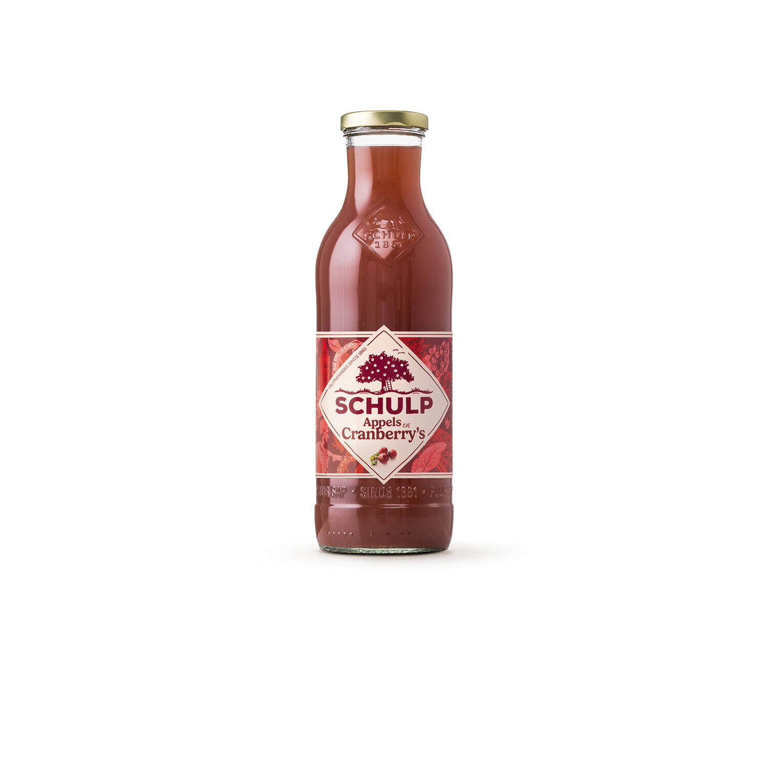 APPEL-CRANBERRY SAP  6x0.75ltr