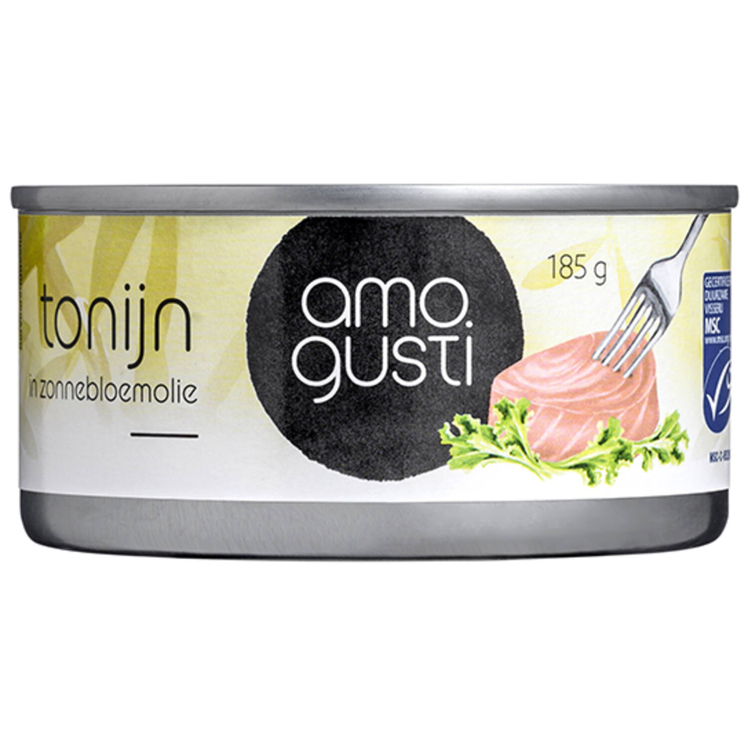TONIJNCHUNKS IN OLIE 48x185gr AMOGUSTI