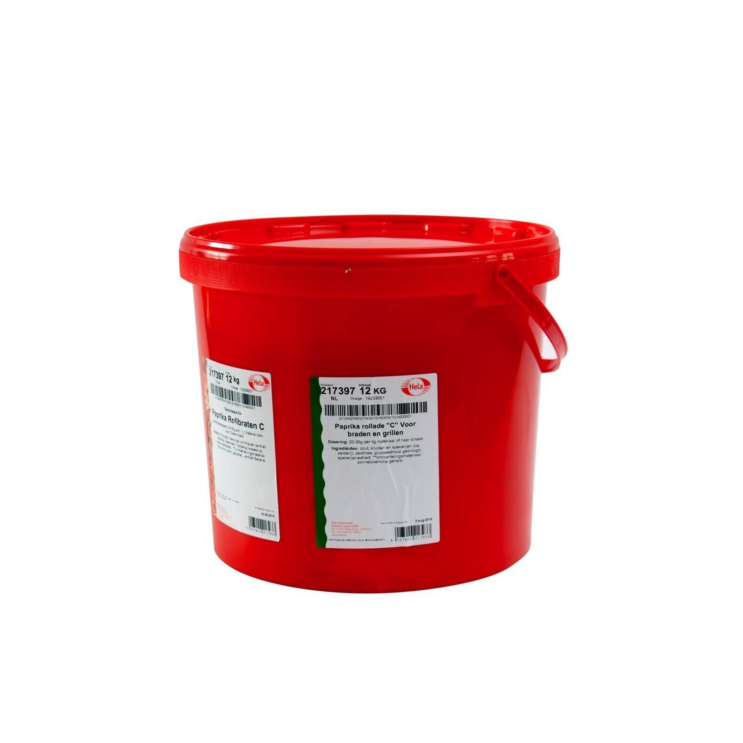 PAPRIKA ROLLADE GEKAPSELD 12kg HELA