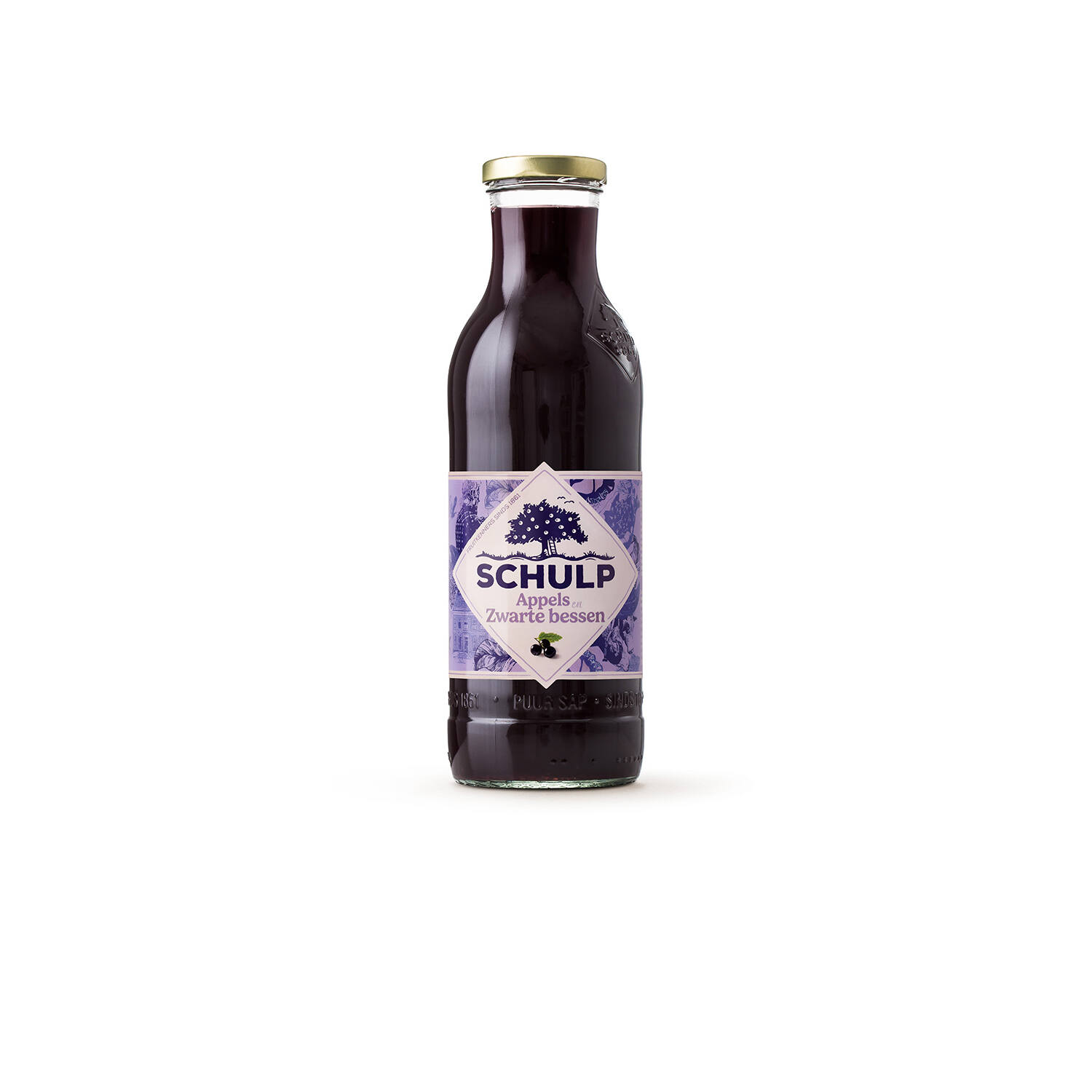 APPEL-ZWARTE BESSEN  6x0.75ltr