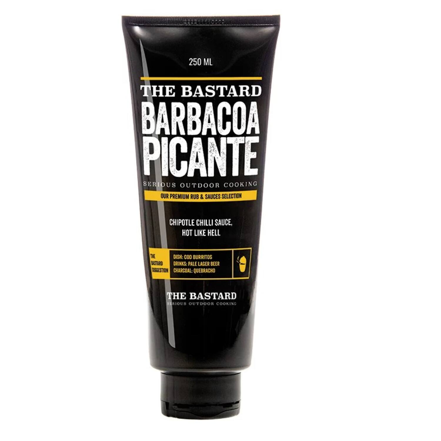 BASTARD BARBACOA PICANTE SAUCE 6x250gr