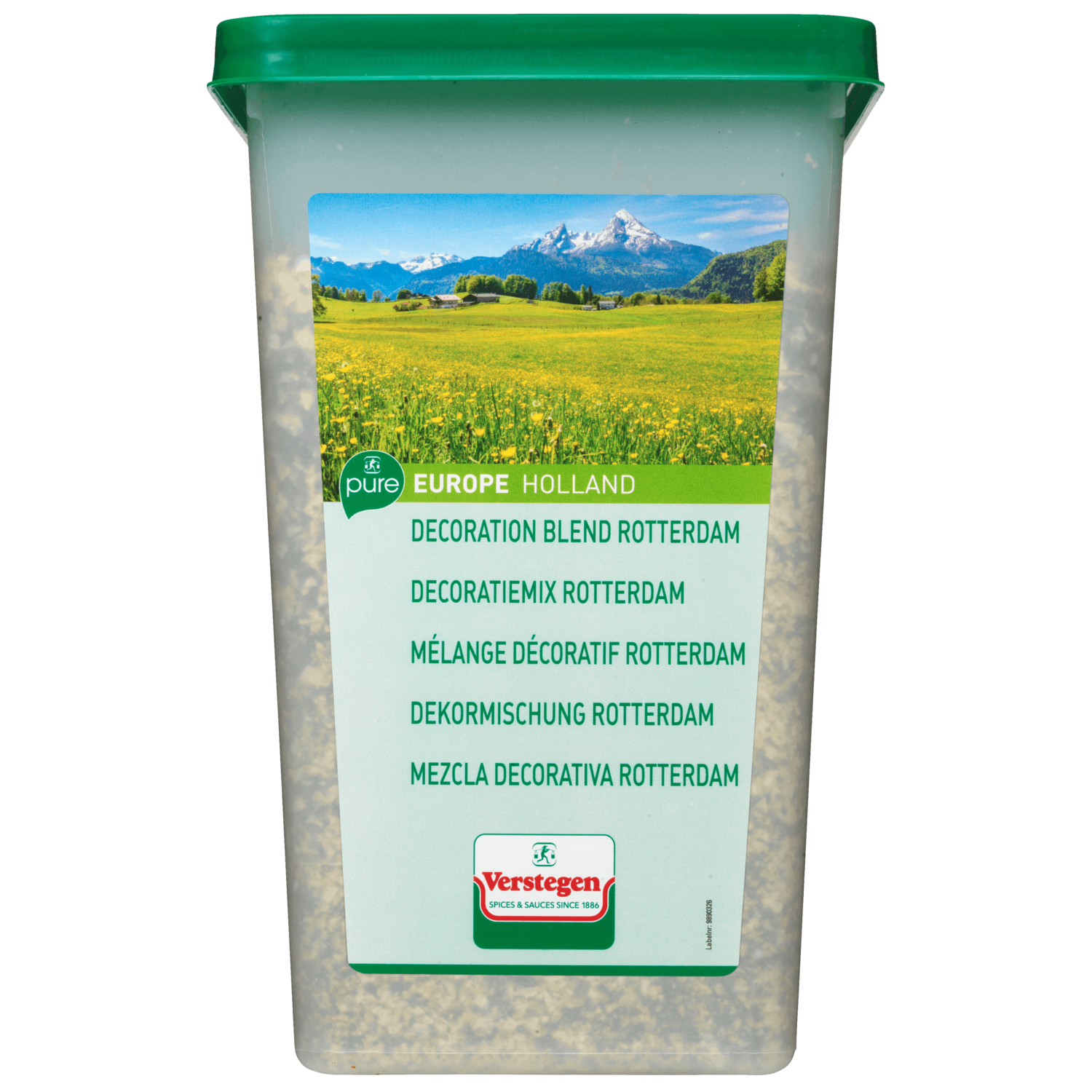 DECORATIEMIX ROTTERDAM GROF ZONDER ZOUT PURE 1kg