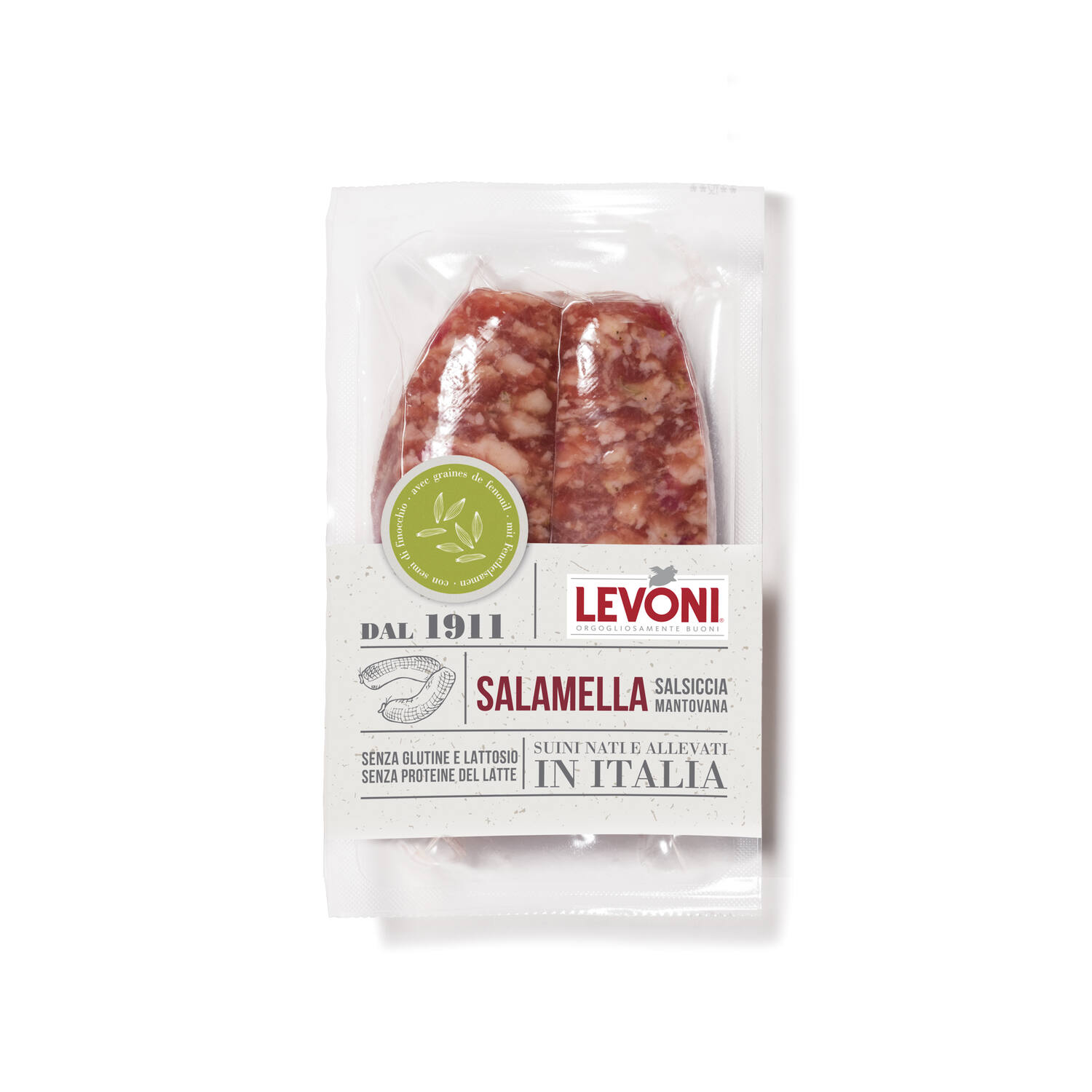 SALAMELLA MANTOVANA CON FINOCCHIO 10x200gr