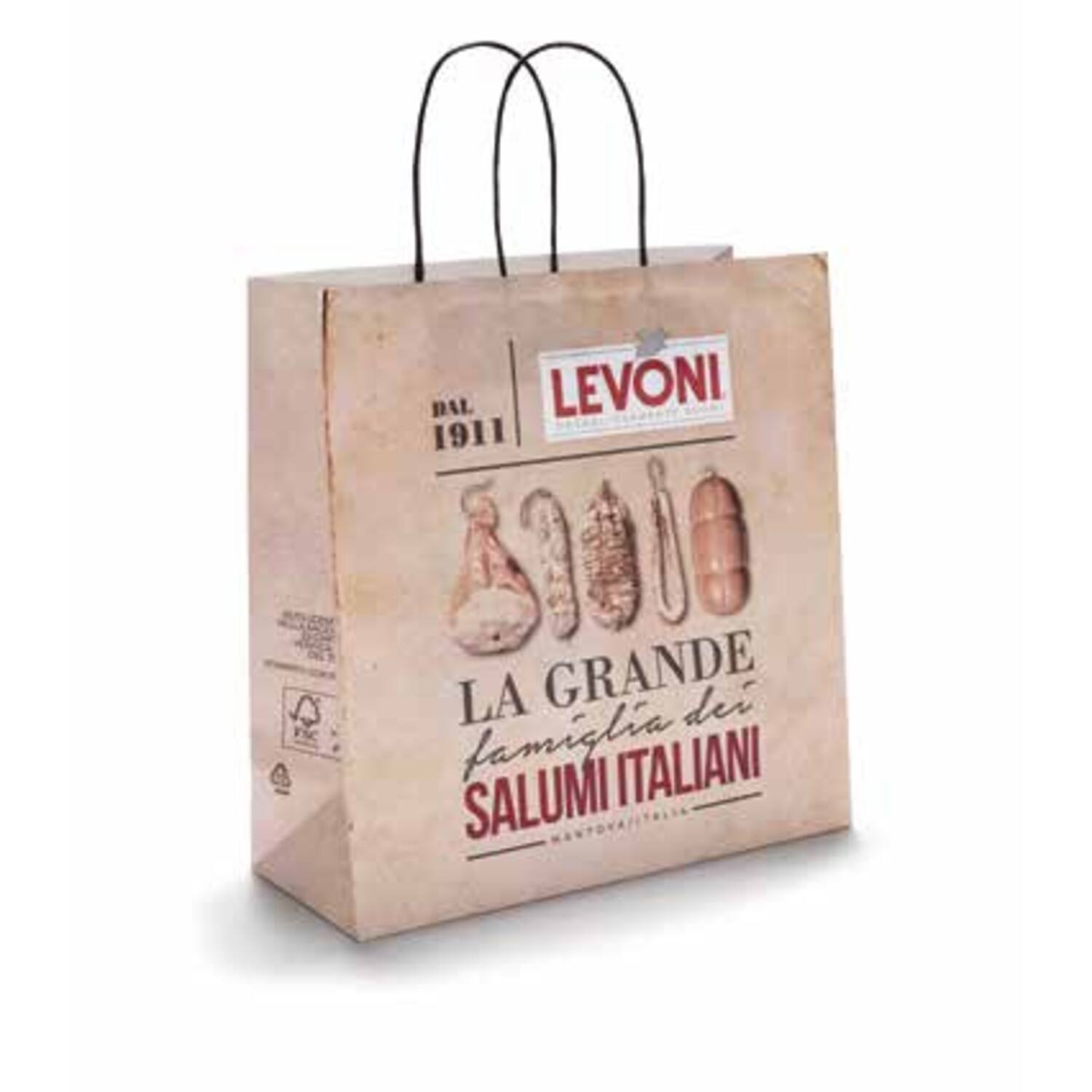 PAPIEREN TAS LEVONI  100st