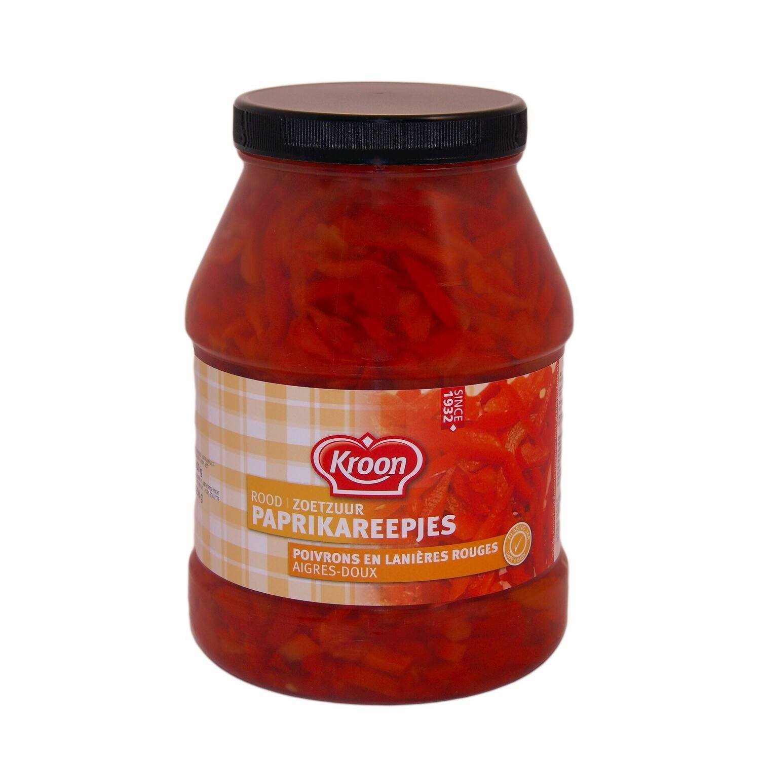 PAPRIKASALADE ROOD  2x2400ml/1250gr  KROON