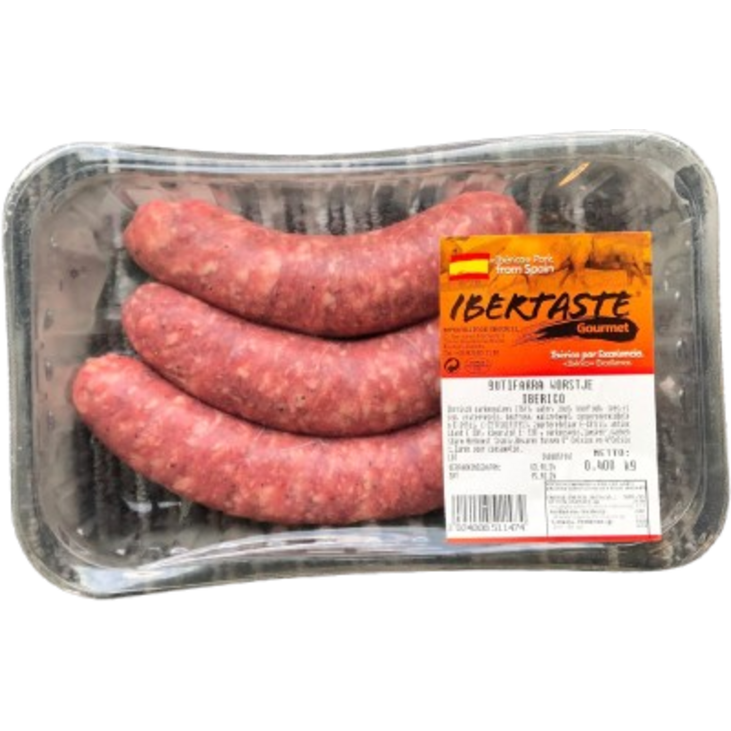 BUTIFARA VERS  3x130gr IBERICO