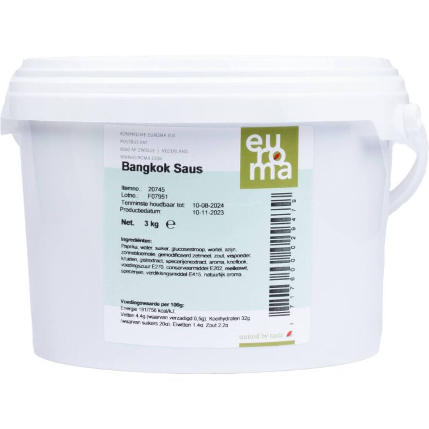 BANGKOKSAUS  3kg EUROMA