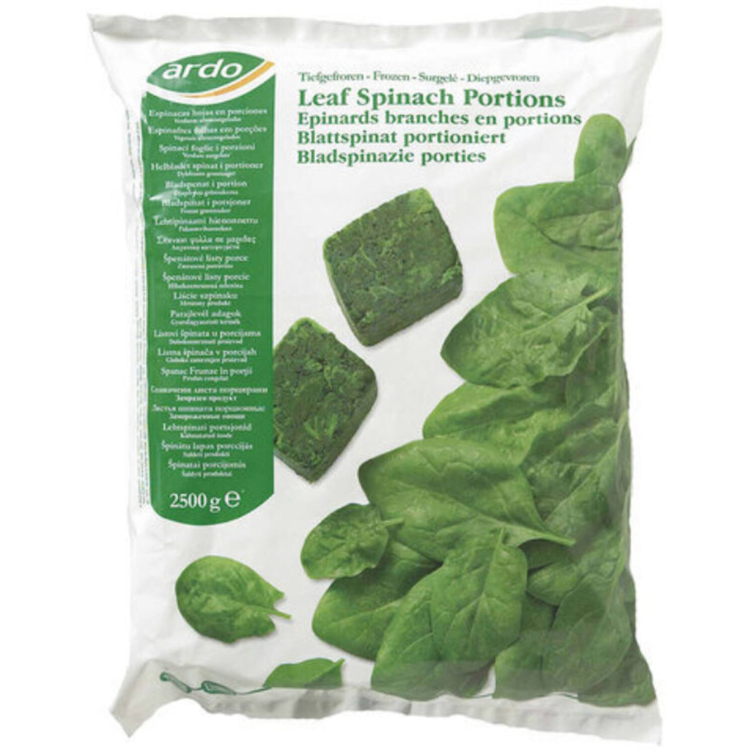 GESNEDEN BLADSPINAZIE PORTIES 2.5kg (4)