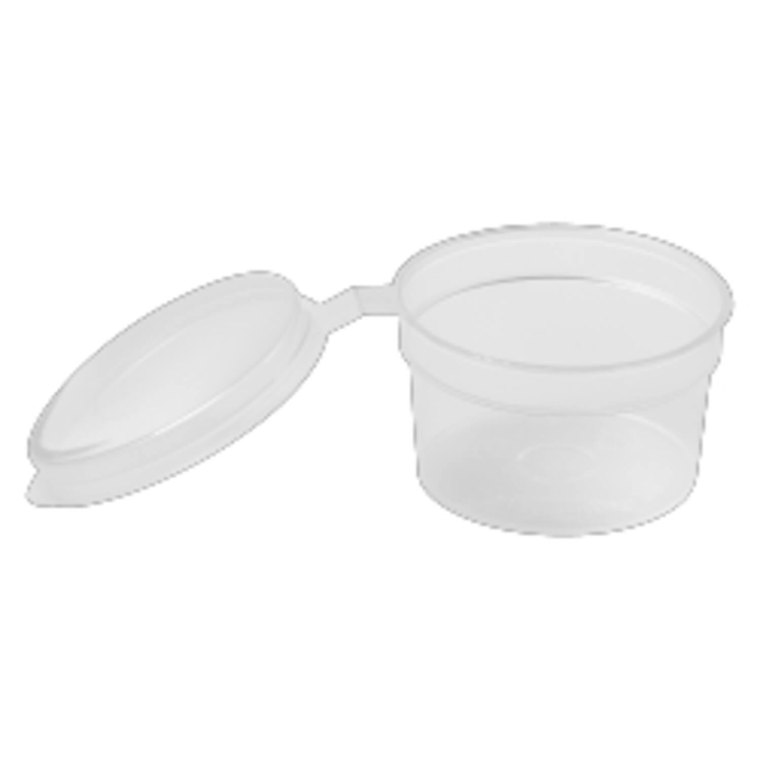 PROEFBAKJE MET DEKSEL 28cc  1000st