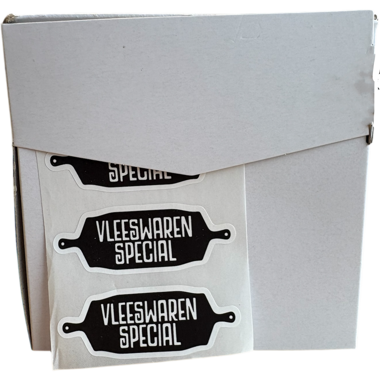 STICKERS 'VLEESWARENSPECIAL' 500st