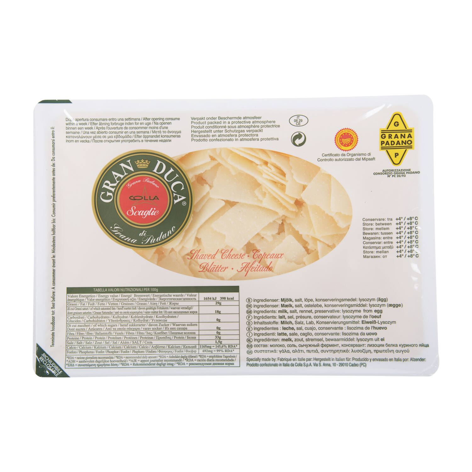 GRANA PADANO SNIPPERS  500gr