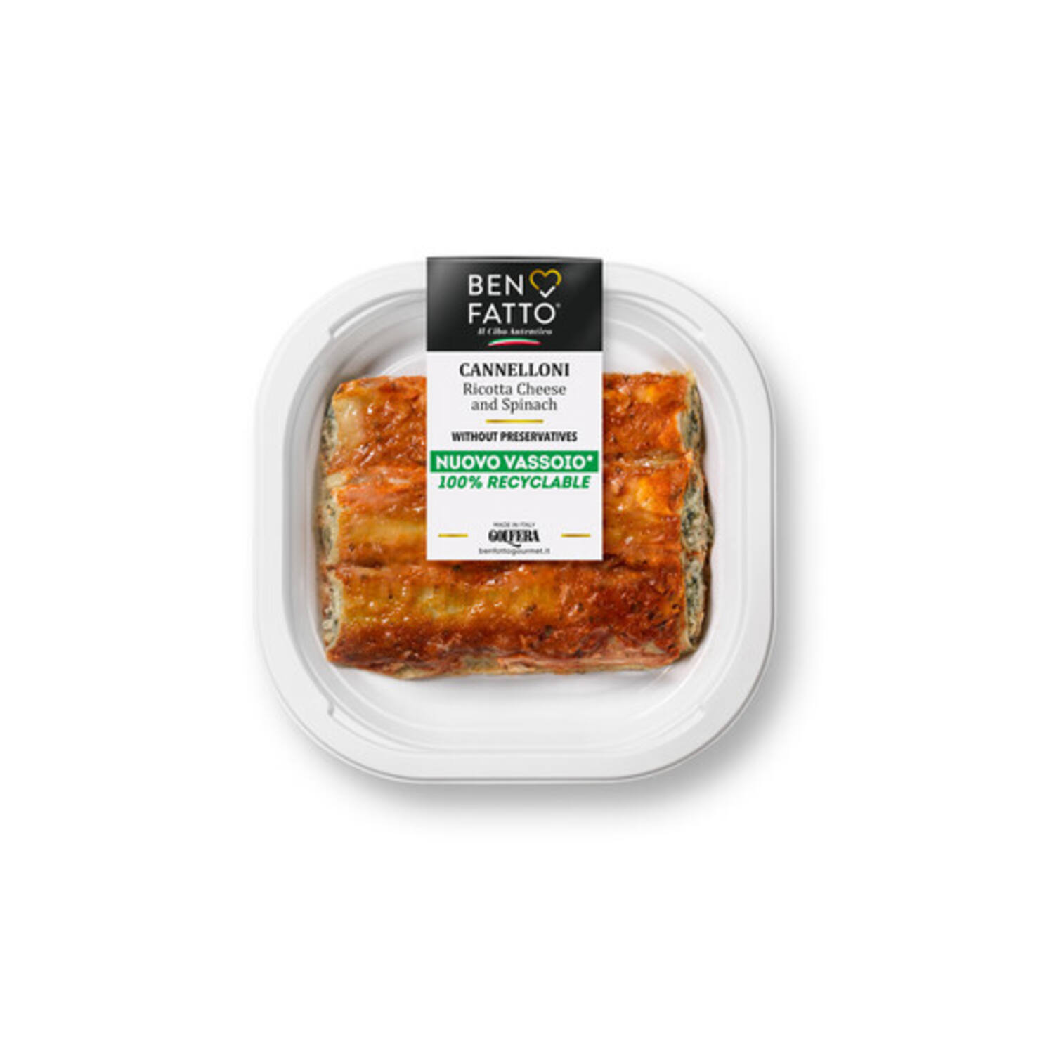 JOKA - CANNELLONI RICOTTA EN SPINAZIE  6x250gr