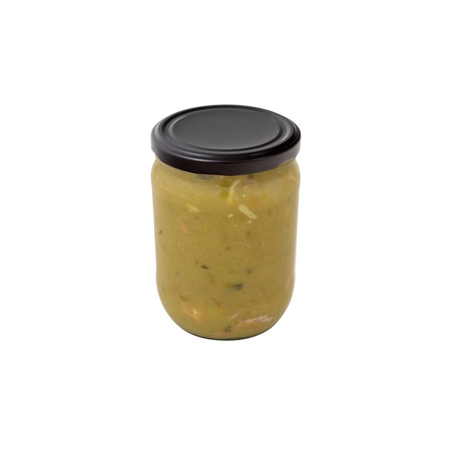 ERWTENSOEP MET ROOKWORST POT  6x500ml