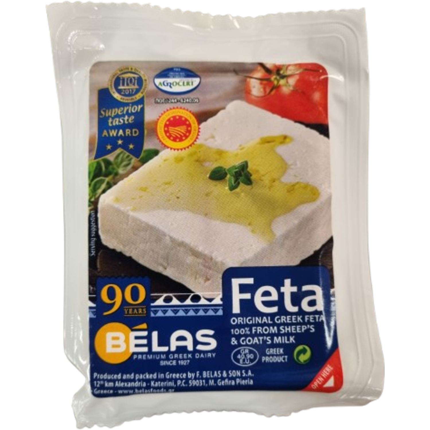 feta kaas in vacuüm