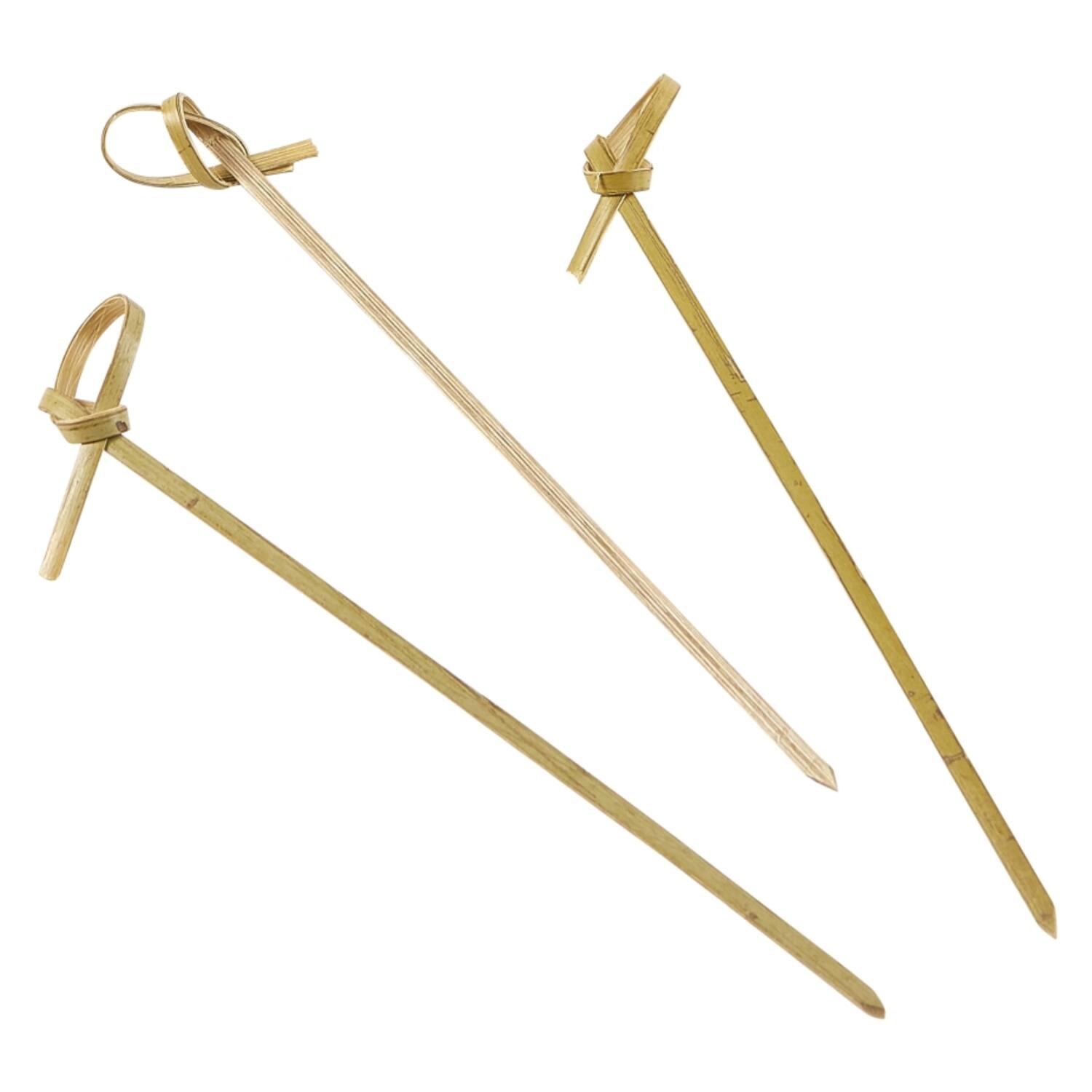 BAMBOESTICKS LOOPED 10cm  100st