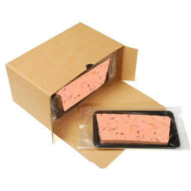MOUSSE DE CANARD GER. EENDENBORST ABRIKOOS MANGO 8x150g PLAK