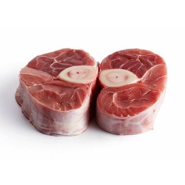 KALF OSSO BUCO GEZAAGD  ca.18st