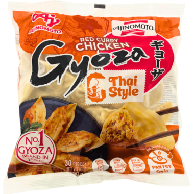 AJINOMOTO RED CURRY CHICKEN GYOZA 600gr (30st)