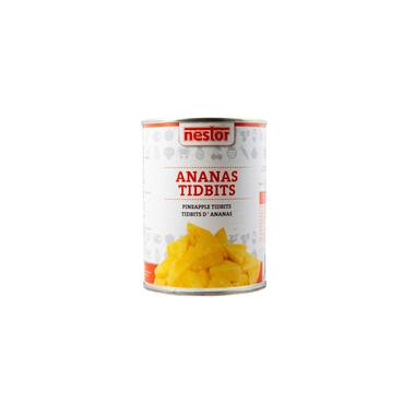 ANANAS TIDBITS  6x750gr  NESTOR