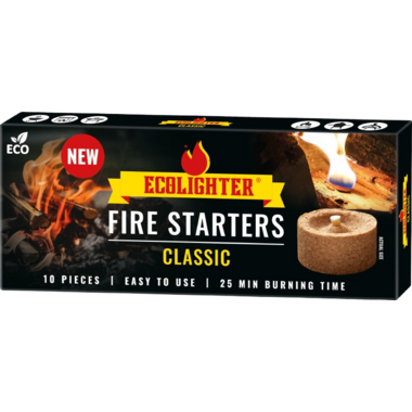 ECOLIGHTER CLASSIC FIRE STARTERS 12x10st