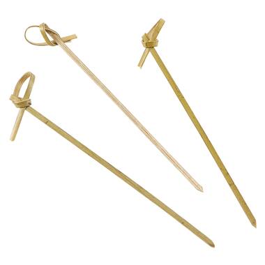 BAMBOESTICKS LOOPED 10cm  100st