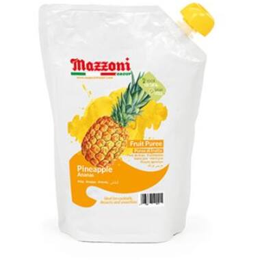 ANANAS FRUIT PUREE 1kg MAZZONI
