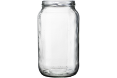 GLAZEN POT+DEKSEL  19x1062ml