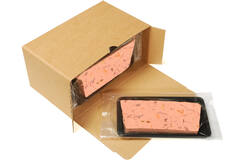 MOUSSE DE CANARD GER. EENDENBORST ABRIKOOS MANGO 8x150g PLAK