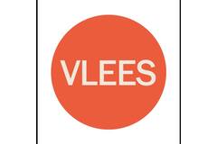 STICKERS 'VLEES' 27mm 500st/rol