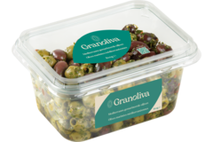 MEDITERRAANS GEMARINEERDE OLIJVEN 800gr